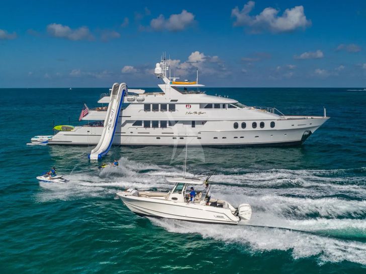 I LOVE THIS BOAT Christensen 145 - with the tender and the jet ski I LOVE THIS BOAT Christensen 145 - with the tender and the jet ski