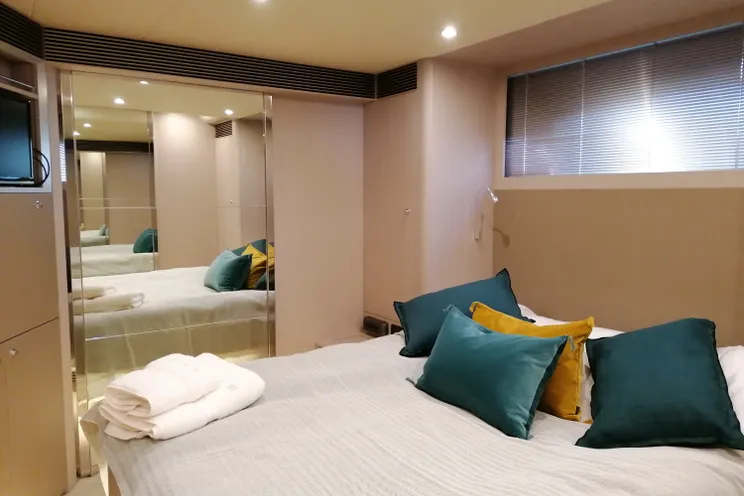 Charter Yacht JACK III - Riva 63 Vertigo - 4 Cabins - Saint Raphael - Cannes - Nice - Antibes - Monaco - St Tropez - The French Riviera Day Charter Yacht