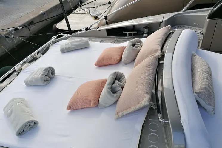 Charter Yacht JACK III - Riva 63 Vertigo - 4 Cabins - Saint Raphael - Cannes - Nice - Antibes - Monaco - St Tropez - The French Riviera Day Charter Yacht