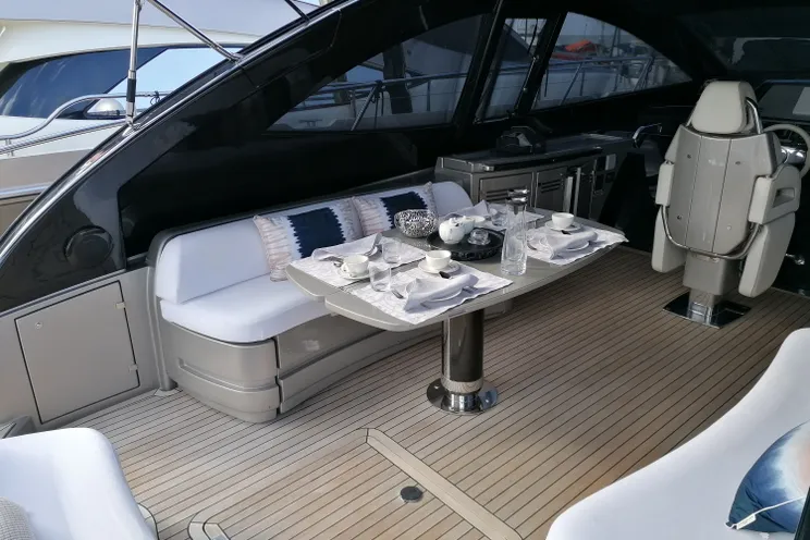 Charter Yacht JACK III - Riva 63 Vertigo - 4 Cabins - Saint Raphael - Cannes - Nice - Antibes - Monaco - St Tropez - The French Riviera Day Charter Yacht