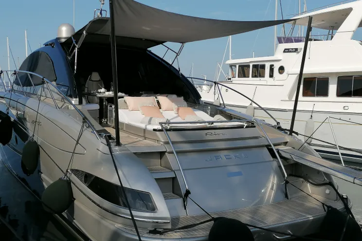 Charter Yacht JACK III - Riva 63 Vertigo - 4 Cabins - Saint Raphael - Cannes - Nice - Antibes - Monaco - St Tropez - The French Riviera Day Charter Yacht