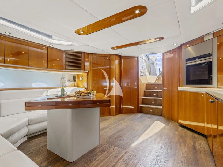 IMPERIUM Sunseeker Predator 68 - galley and saloon IMPERIUM Sunseeker Predator 68 - galley and saloon
