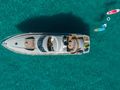 IMPERIUM Sunseeker Predator 68 - top aerial shot anchored IMPERIUM Sunseeker Predator 68 - top aerial shot anchored