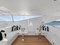 IMPULSIVE Mondomarine 40m flybridge seating