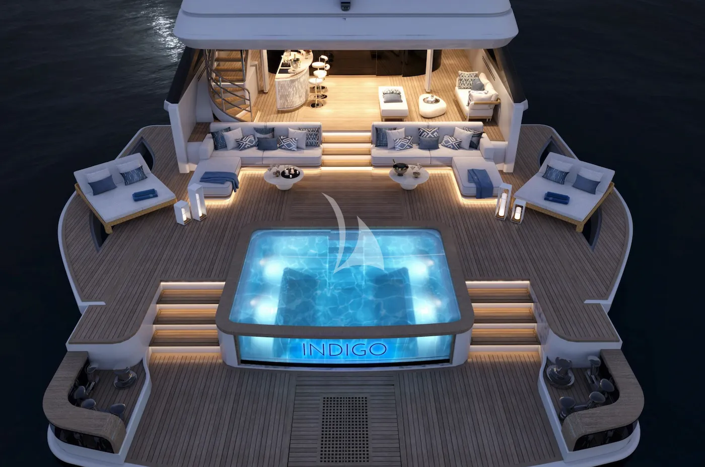 Charter Yacht INDIGO - Benetti B.Now 50 - 5 Cabins - Cannes - Monaco - St Tropez - Nice - Antibes - The French Riviera