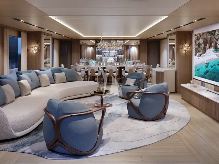 INDIGO Benetti B.Now 50 - main saloon INDIGO Benetti B.Now 50 - main saloon