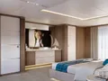 INDIGO Benetti B.Now 50 - master cabin bed INDIGO Benetti B.Now 50 - master cabin bed