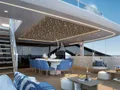 INDIGO Benetti B.Now 50 - sky deck alfresco dining area INDIGO Benetti B.Now 50 - sky deck alfresco dining area