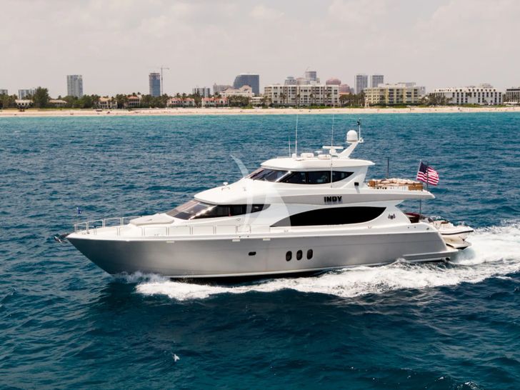 INDY Hatteras 85 main profile INDY Hatteras 85 main profile