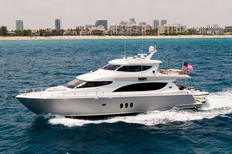 Charter Yacht INDY - Hatteras 85 - 4 Cabins - Newport - Martha’s Vineyard - Nantucket - New England - Nassau - Bahamas