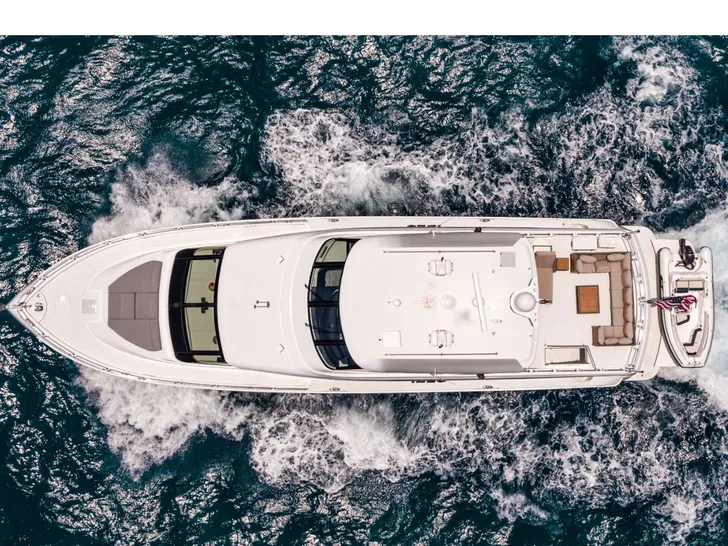 INDY Hatteras 85 - top aerial shot INDY Hatteras 85 - top aerial shot