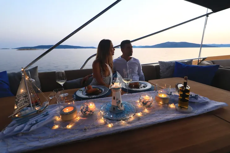 Charter Yacht INSIEME - Princess 85 Fly - 4 Cabins - Trogir - Split - Hvar - Croatia