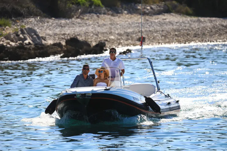 Charter Yacht INSIEME - Princess 85 Fly - 4 Cabins - Trogir - Split - Hvar - Croatia