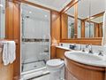 INVICTUS Palmer Johnson 123 - VIP cabin 2 bathroom INVICTUS Palmer Johnson 123 - VIP cabin 2 bathroom