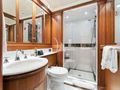 INVICTUS Palmer Johnson 123 - VIP cabin 3 bathroom INVICTUS Palmer Johnson 123 - VIP cabin 3 bathroom