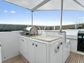 INVICTUS Palmer Johnson 123 - flybridge grilling area INVICTUS Palmer Johnson 123 - flybridge grilling area
