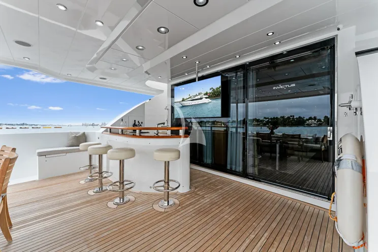Charter Yacht INVICTUS - Palmer Johnson 123 - 4 Cabins - Nassau - Exumas - Bahamas