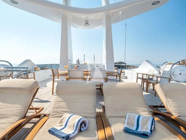 IRAVATI Oceanco 42m - sun deck IRAVATI Oceanco 42m - sun deck