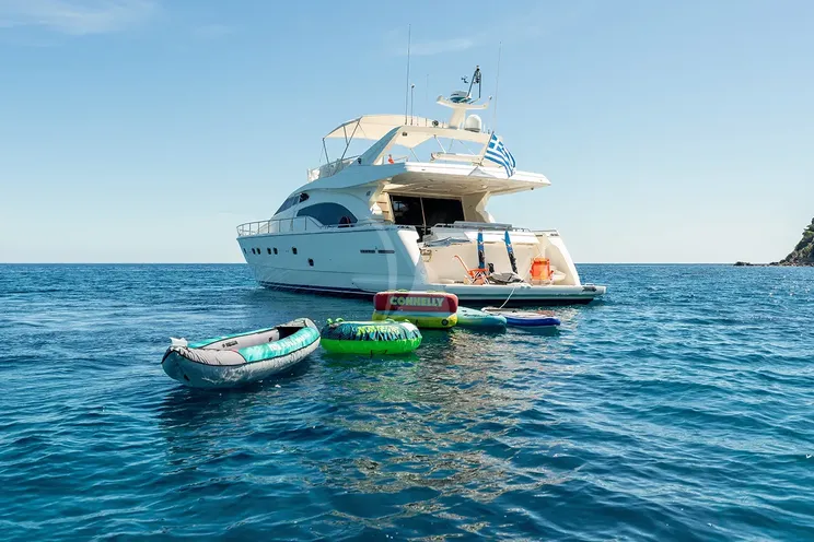 Charter Yacht IRENE - Ferretti 21m - 4 Cabins - Athens - Paros - Mykonos - Cyclades - Greece