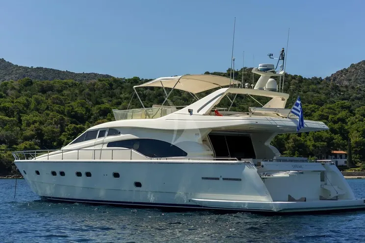 Charter Yacht IRENE - Ferretti 21m - 4 Cabins - Athens - Paros - Mykonos - Cyclades - Greece