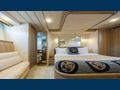 IRENE Ferretti Custom 69ft master cabin bed