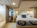 IRENE Ferretti Custom 69ft master cabin bed