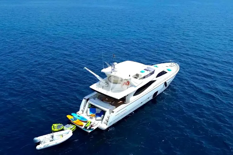 Charter Yacht IRENE - Ferretti 780 - 4 Cabins - Athens - Mykonos- Paros - Cyclades - Aegean - Greece