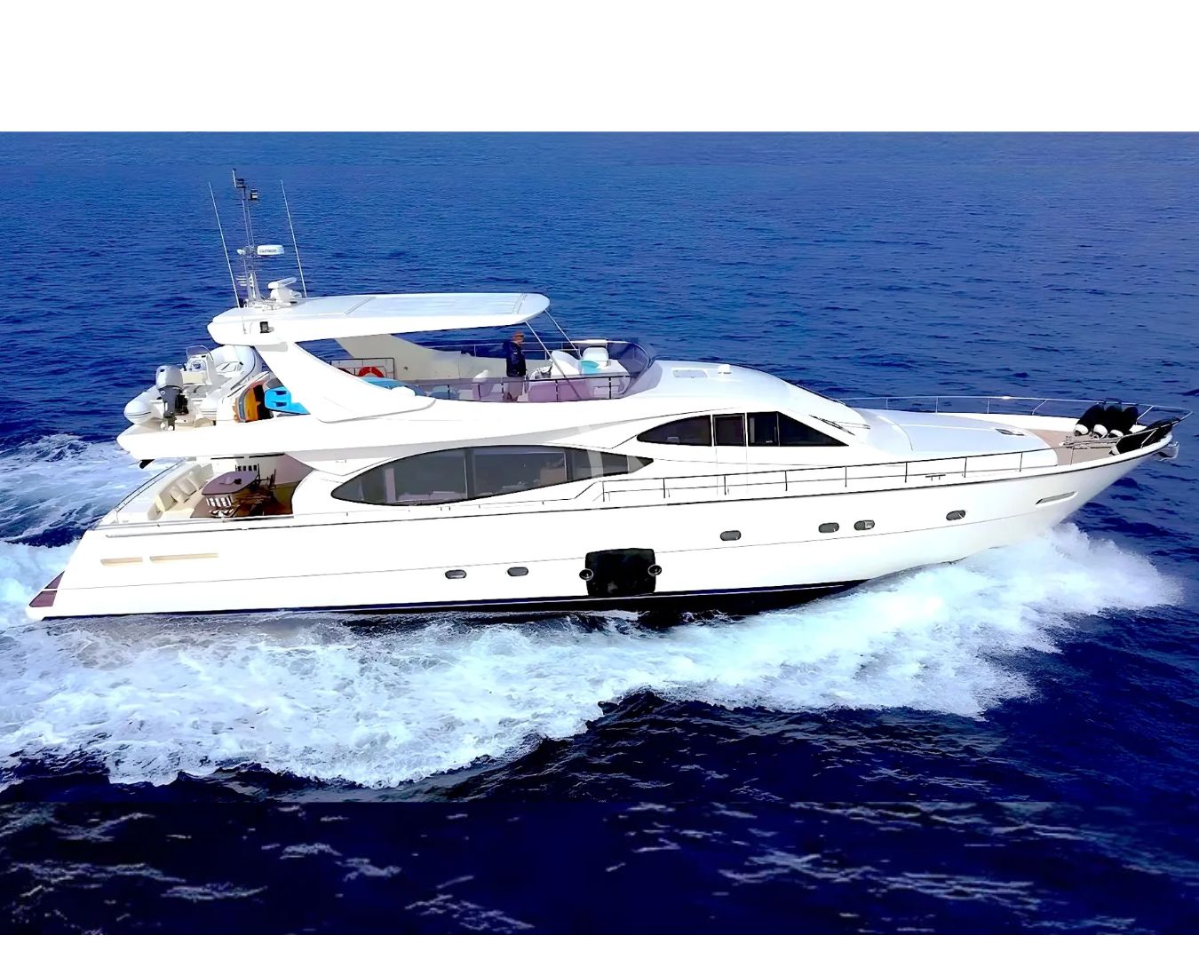 Charter Yacht IRENE - Ferretti 780 - 4 Cabins - Athens - Mykonos- Paros - Cyclades - Aegean - Greece