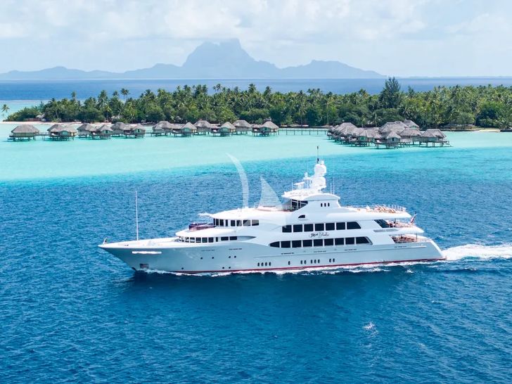 IRON BLONDE Trinity Yacht 60m - cruising IRON BLONDE Trinity Yacht 60m - cruising