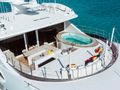 IRON BLONDE Trinity Yacht 60m - jacuzzi and sunbathing area IRON BLONDE Trinity Yacht 60m - jacuzzi and sunbathing area