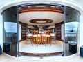 IRON BLONDE Trinity Yacht 60m - main salon aft entrance IRON BLONDE Trinity Yacht 60m - main salon aft entrance