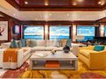 IRON BLONDE Trinity Yacht 60m - main salon lounge area IRON BLONDE Trinity Yacht 60m - main salon lounge area