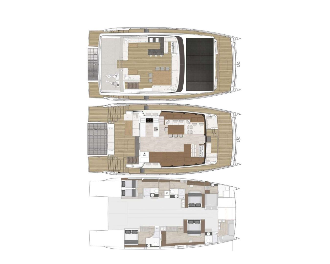 Layout for STAR ISLAND VisionF 65 - layout