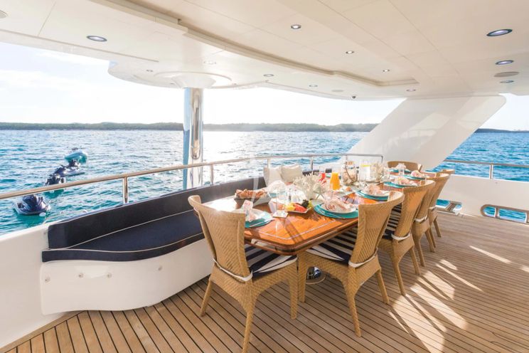 Charter Yacht ISLAND HEIRESS - Cheoy Lee 145 - 6 Cabins - Nassau - Exumas - Bahamas