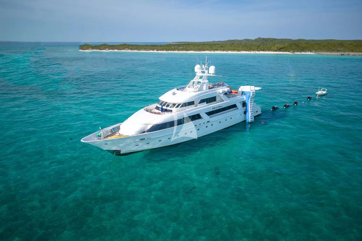 Charter Yacht ISLAND HEIRESS - Cheoy Lee 145 - 6 Cabins - Nassau - Exumas - Bahamas