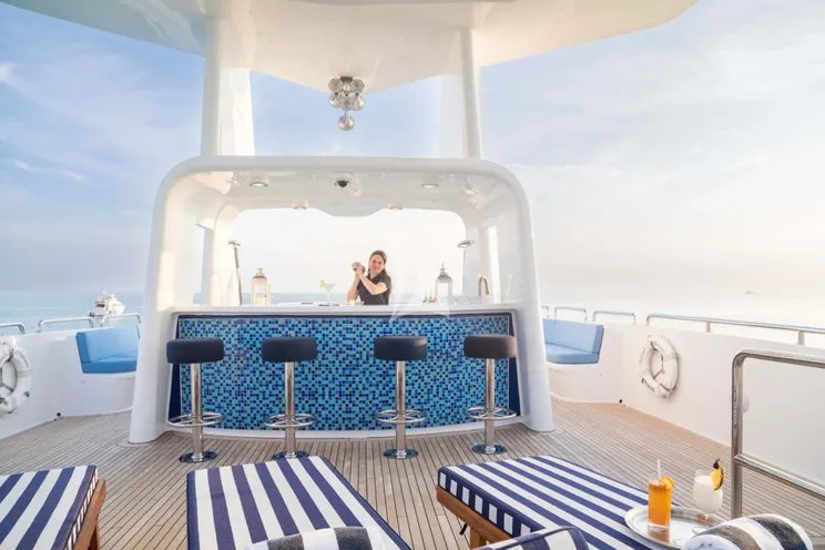 Charter Yacht ISLAND HEIRESS - Cheoy Lee 145 - 6 Cabins - Nassau - Exumas - Bahamas