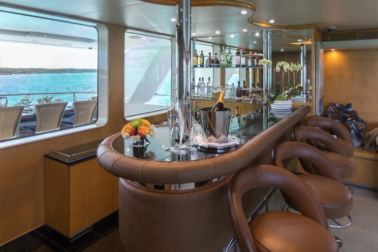 Charter Yacht ISLAND HEIRESS - Cheoy Lee 145 - 6 Cabins - Nassau - Exumas - Bahamas