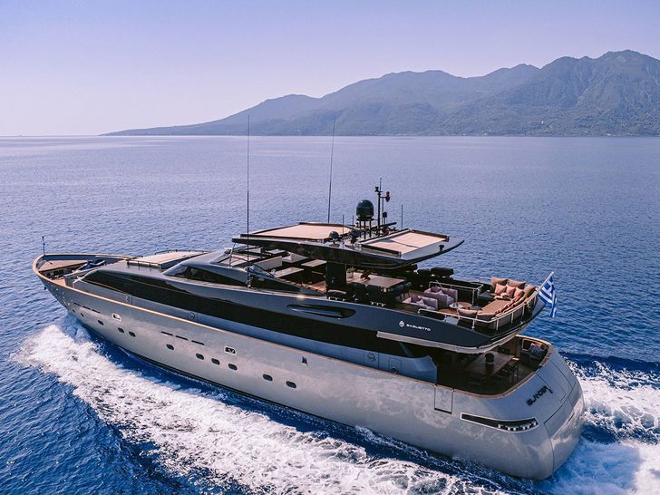 ISLANDER II Baglietto 34 - cruising side view ISLANDER II Baglietto 34 - cruising side view