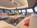 ISOLA Fountaine Pajot Alegria 67 - saloon lounge and dining area ISOLA Fountaine Pajot Alegria 67 - saloon lounge and dining area