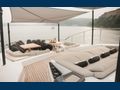 ISOTTA - Ferretti 1000 Skydeck,skydeck lounging and sun beds