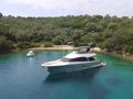 IT`S MAGIC Monte Carlo MCY65 - anchored near an island IT`S MAGIC Monte Carlo MCY65 - anchored near an island