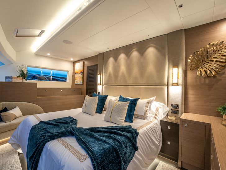 INDIGO Horizon 60 Power Cat - Master Cabin Other Angle INDIGO Horizon 60 Power Cat - Master Cabin Other Angle