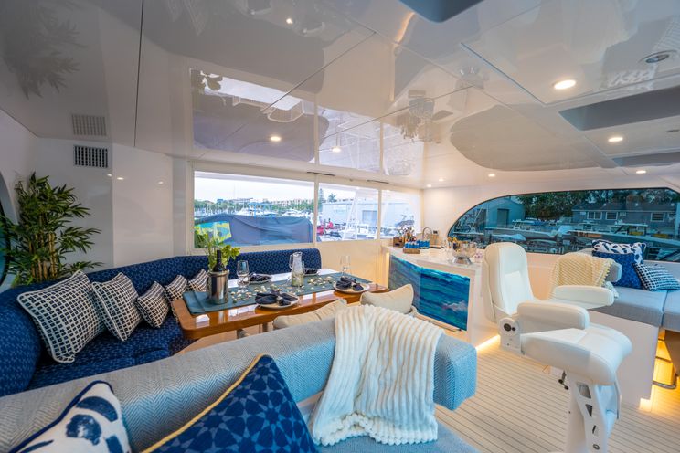 Charter Yacht INDIGO - Horizon PC60 - 3 Cabins - Tortola - Anegada - Virgin Gorda - BVI - Caribbean