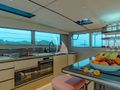 JACK McConaghy 75 galley and dining area