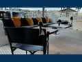 JACKI Sanlorenzo SL96 Asymmetric aft deck seating and dining