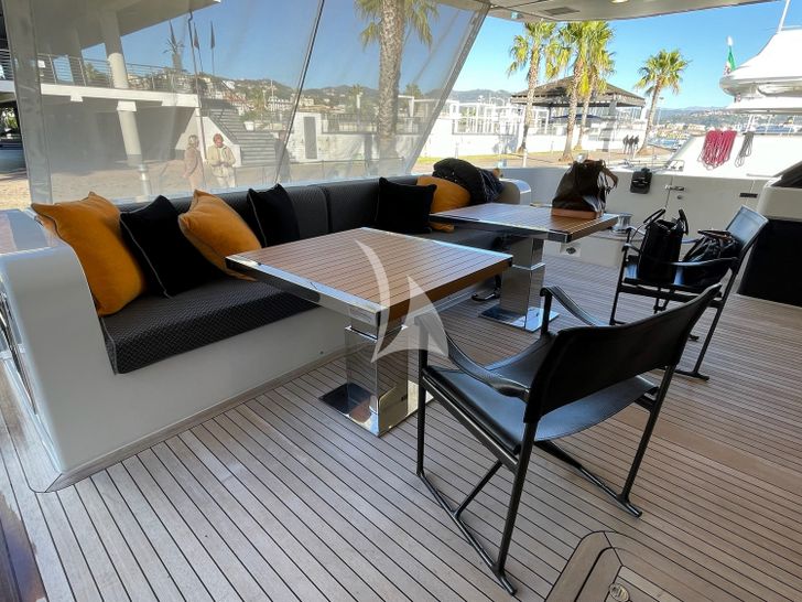 JACKI Sanlorenzo SL96 Asymmetric - aft deck JACKI Sanlorenzo SL96 Asymmetric - aft deck