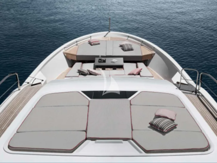 JACKI Sanlorenzo SL96 Asymmetric - foredeck bronzing and lounging area JACKI Sanlorenzo SL96 Asymmetric - foredeck bronzing and lounging area