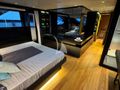 JACKI Sanlorenzo SL96 Asymmetric - master cabin wide shot JACKI Sanlorenzo SL96 Asymmetric - master cabin wide shot