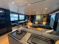 JACKI Sanlorenzo SL96 Asymmetric - saloon seating and dining area JACKI Sanlorenzo SL96 Asymmetric - saloon seating and dining area