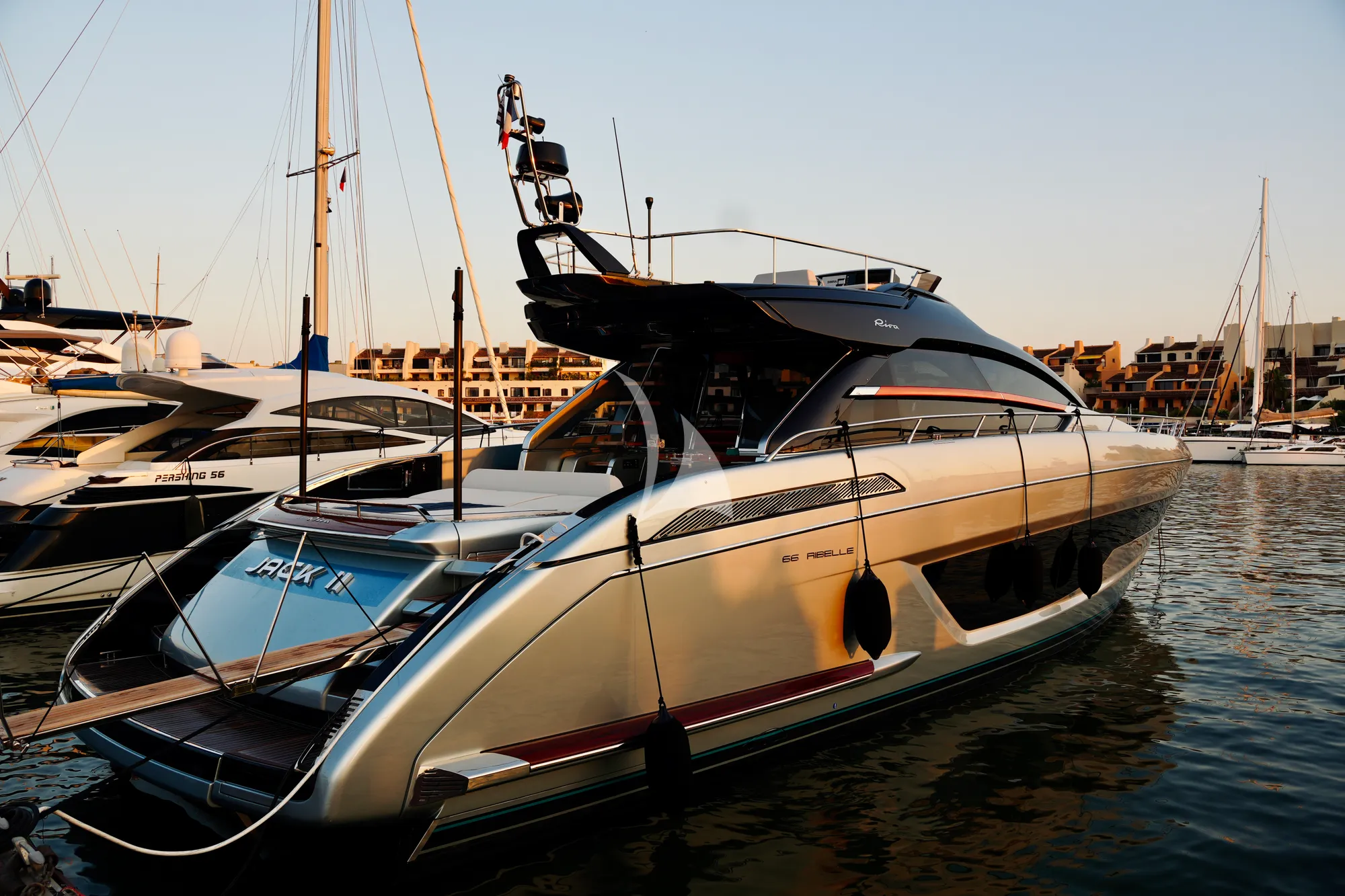 Charter Yacht JACK II - Riva 66 - St Tropez - The French Riviera Day Charter Yacht